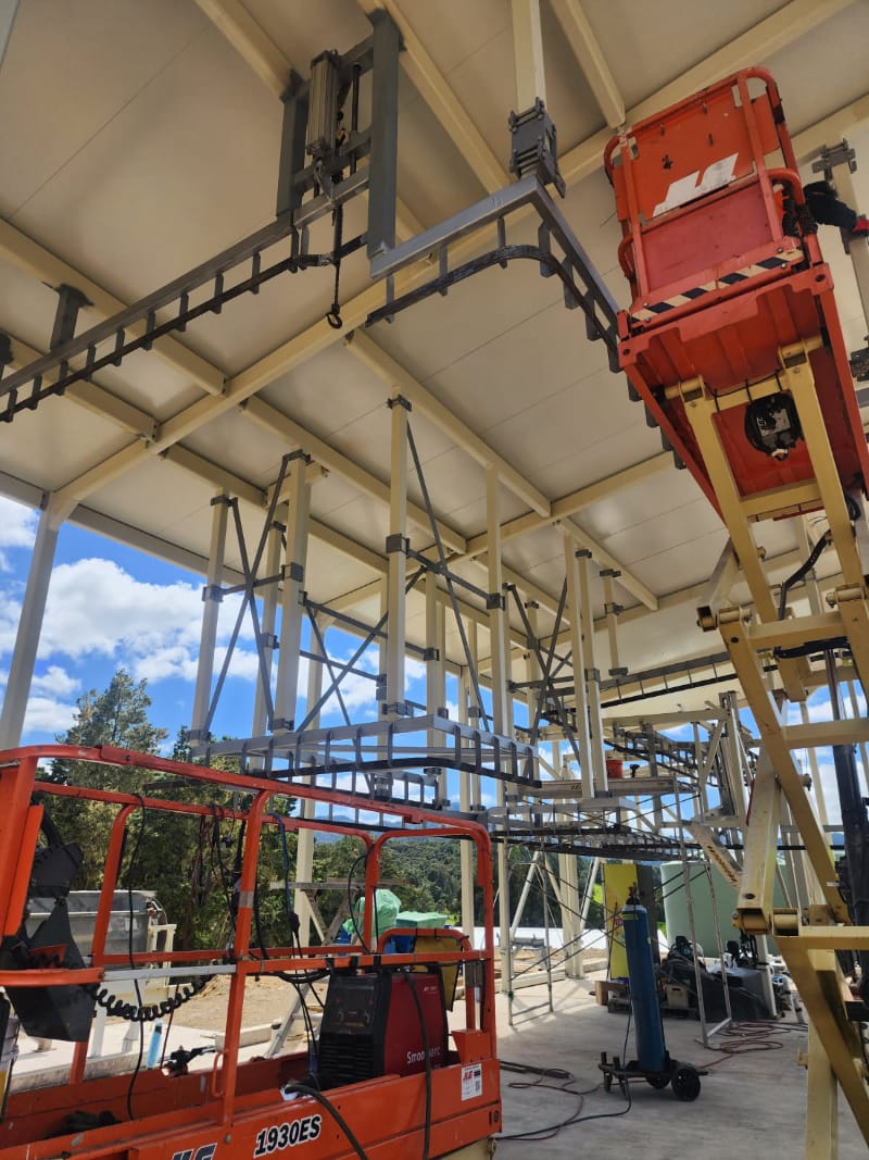 More Construction Photos of the Northland Abattoir