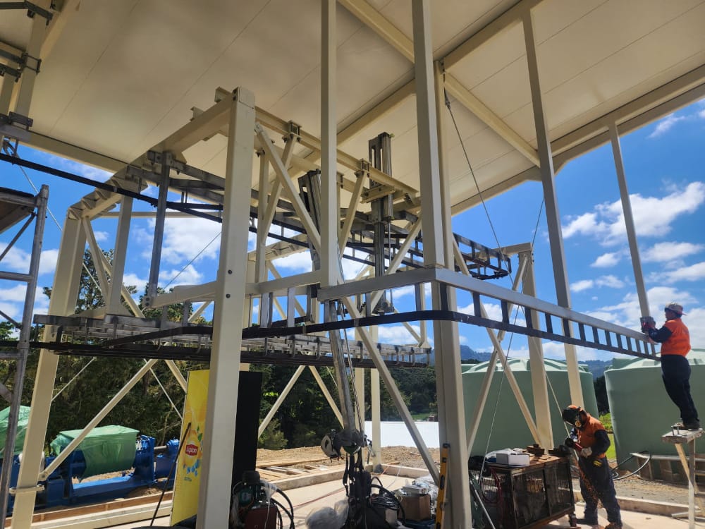 More Construction Photos of the Northland Abattoir