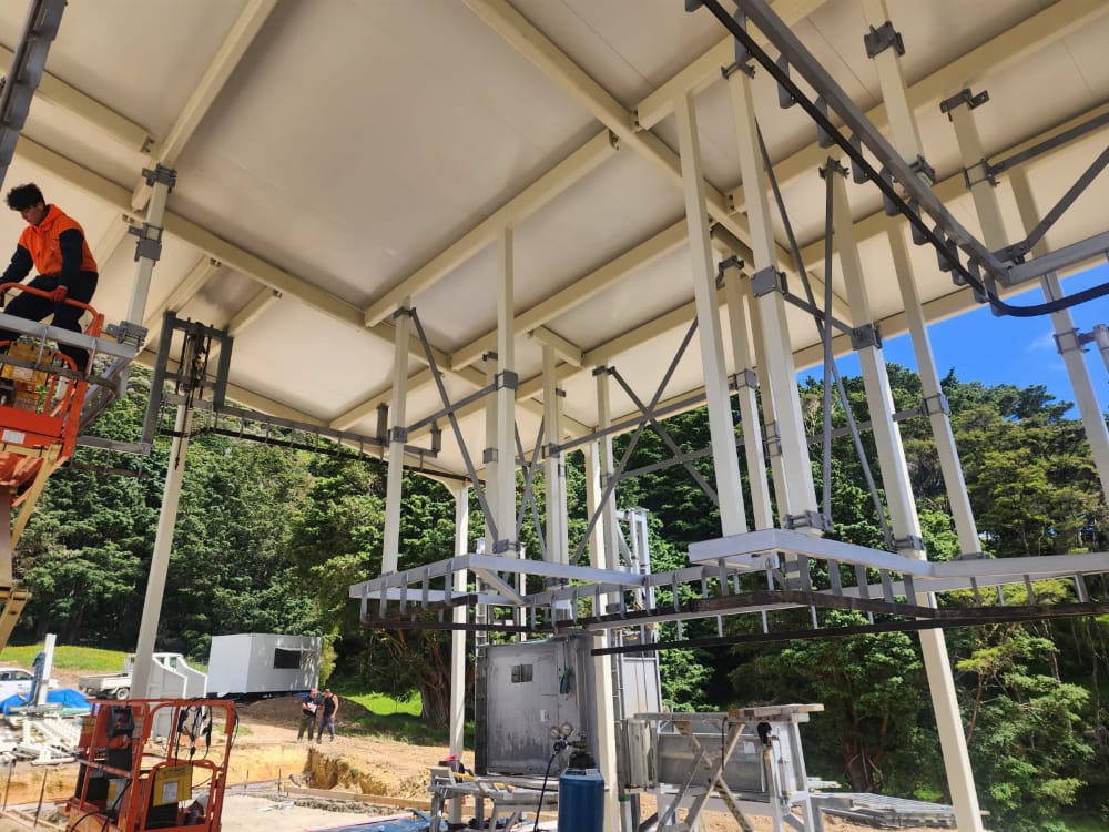 More Construction Photos of the Northland Abattoir