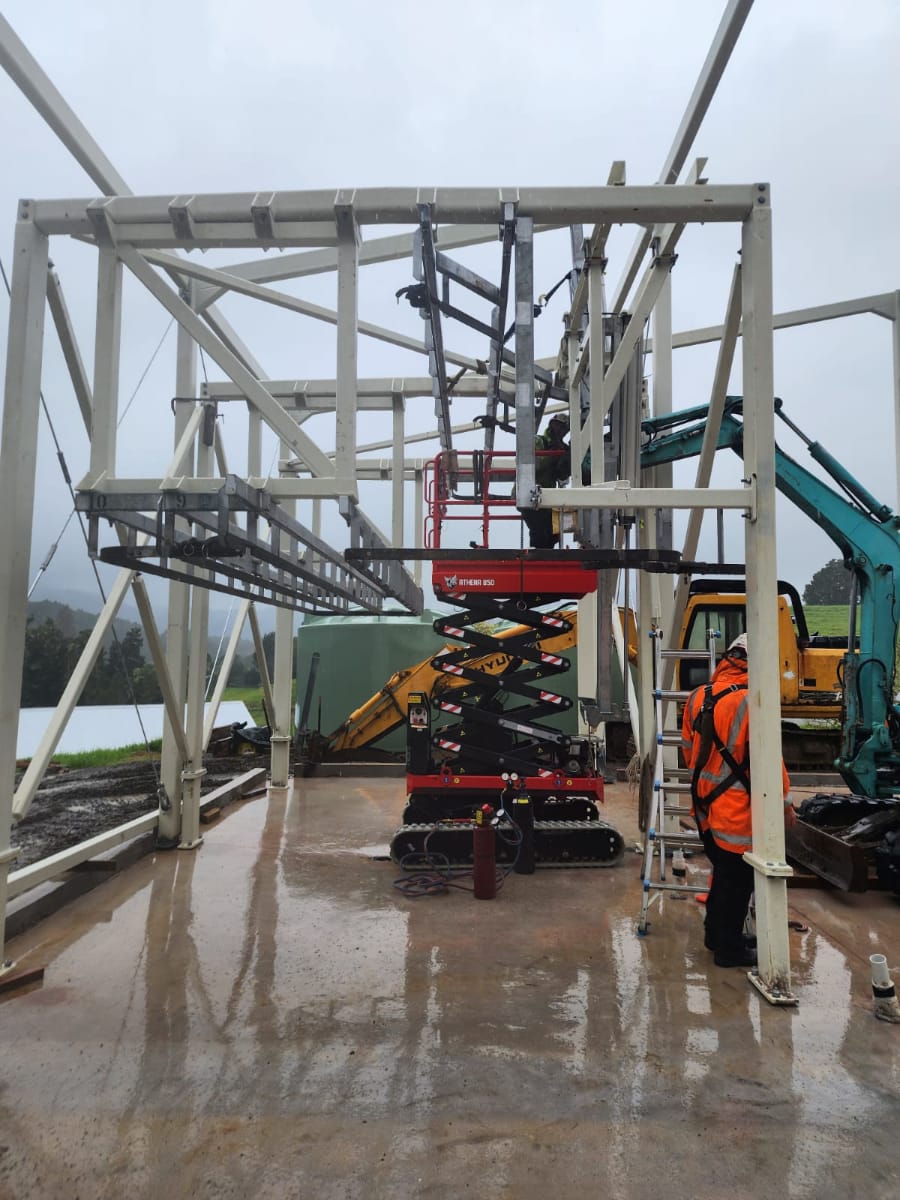 KATORA ABATTOIR NORTHLAND CHILLER ERECTION 1