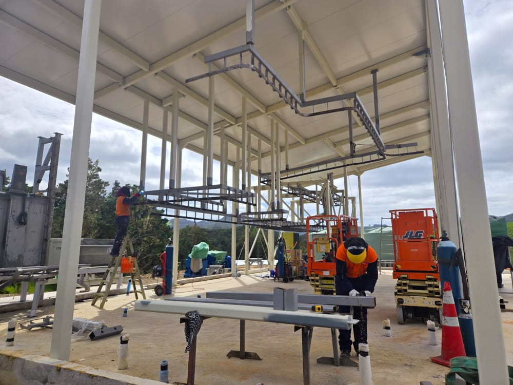 More Construction Photos of the Northland Abattoir