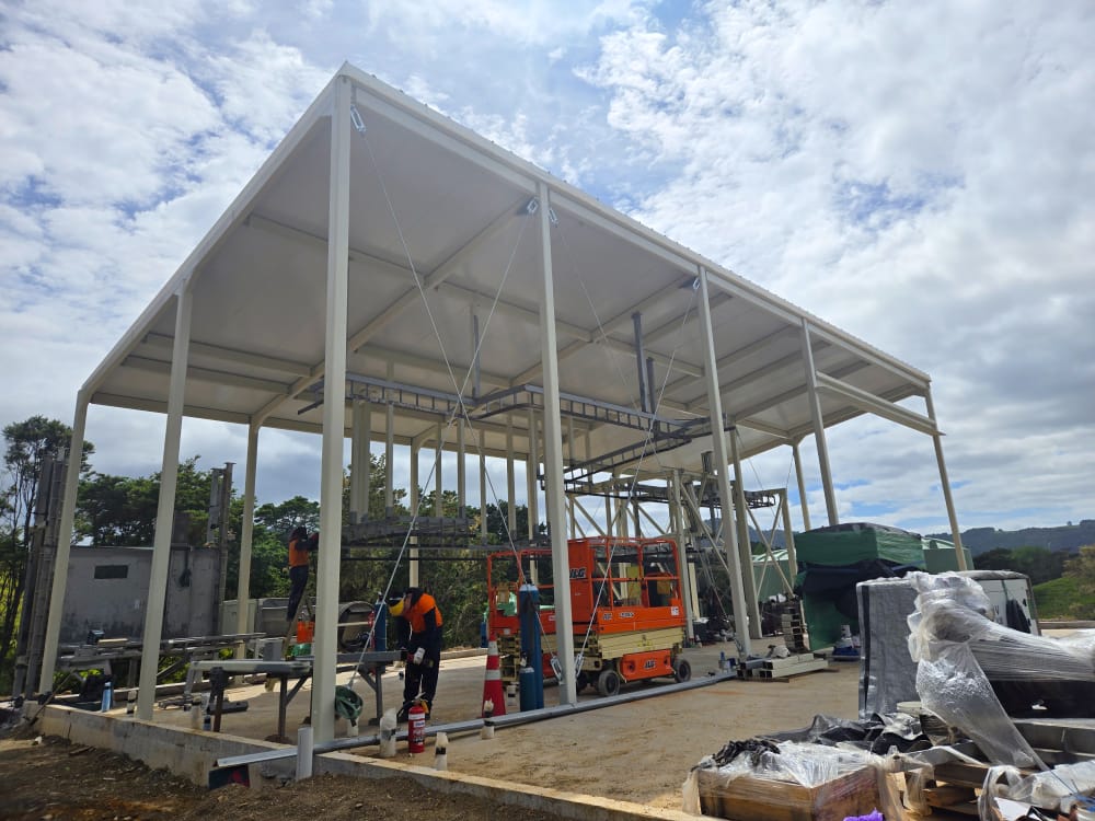 More Construction Photos of the Northland Abattoir